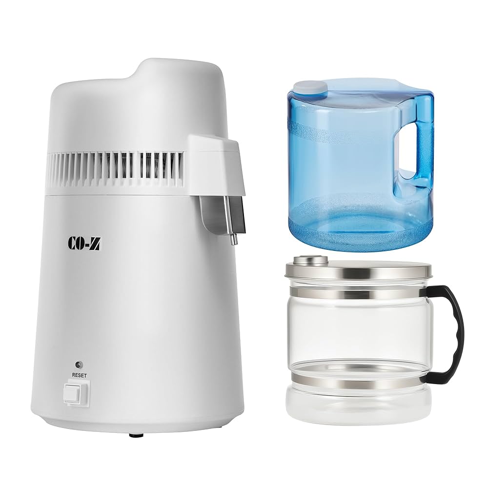 浄水器・整水器 LIXIL Mixer with Built-in Water Purifier CO-Z Water Purifier for Home, 4L BPA-Free Distilled Water